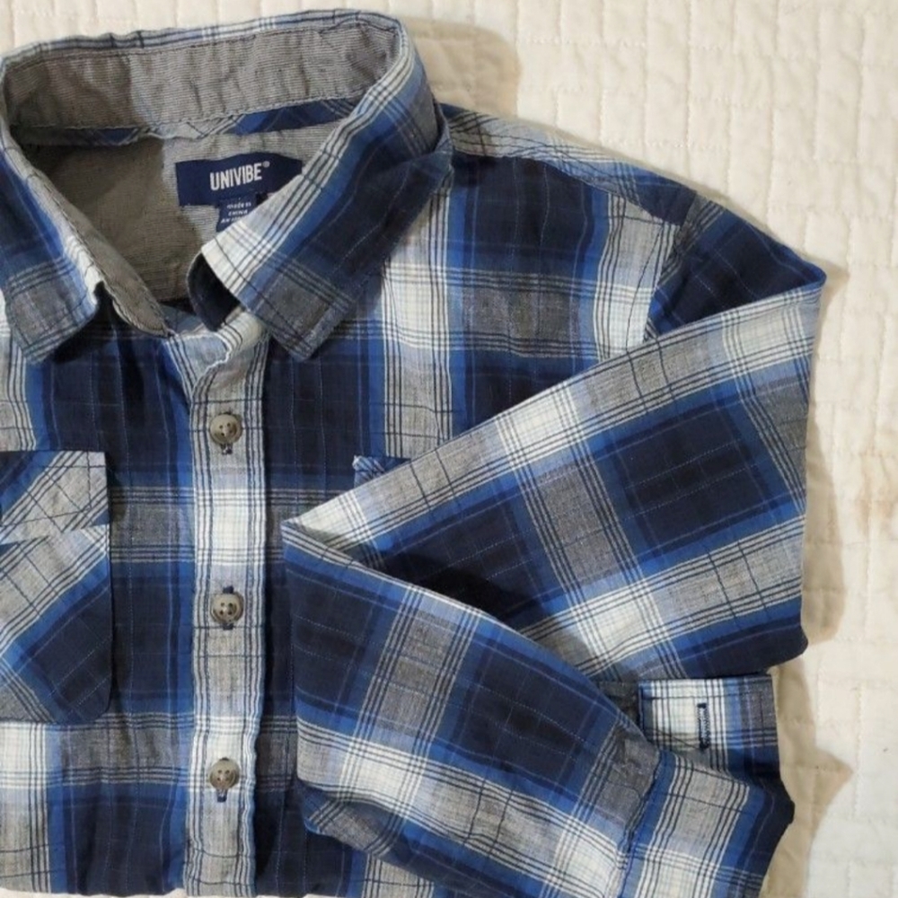 Univibe NWOT Boys Long sleeve button down